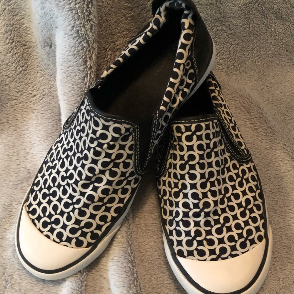 Coach slip on sneakers